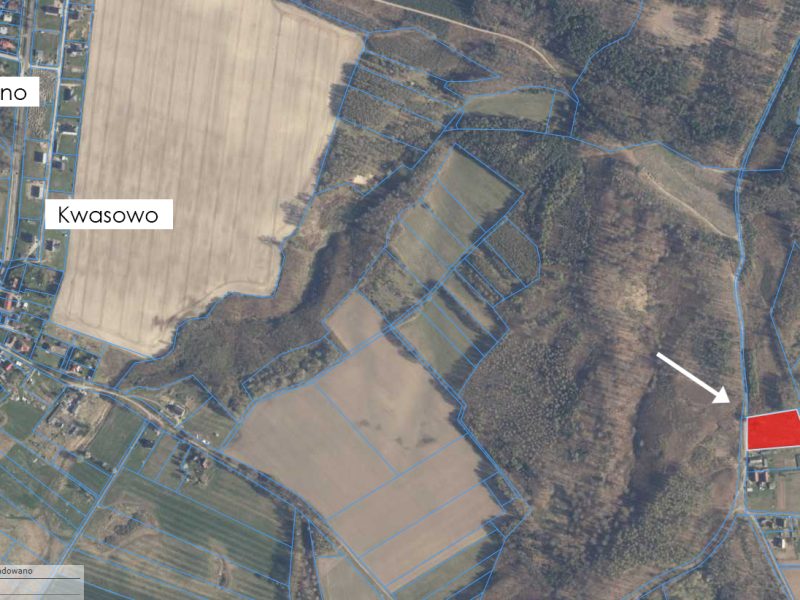 Syndyk sprzeda udział 1/4 niewydzielonej części nieruchomości - Kwasowo działka nr 266